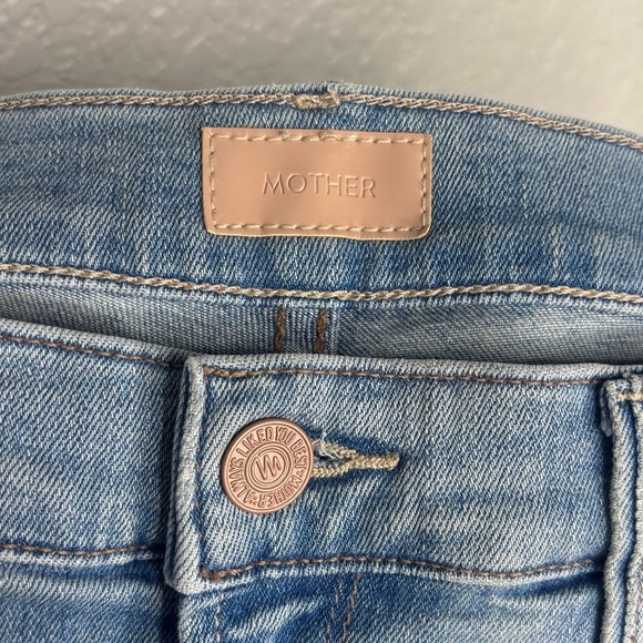 Mother | The Hustler Ankle Fray Jeans | Crossroads Wash | 30 - Picture 6 of 11